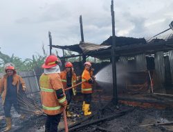 Kebakaran Bengkel Warung Madura di Cikunir Bekasi, 4 Damkar