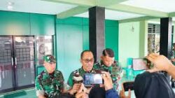 Danrem 044 Kunjungi Kodim Lubuk Linggau Beri Bansos