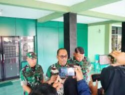 Danrem 044 Kunjungi Kodim Lubuk Linggau Beri Bansos